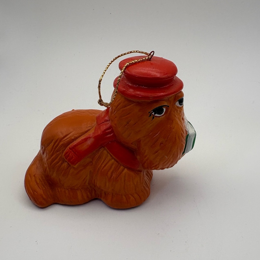 Mr. Snuffleupagus Snuffy Sesame Street Christmas Ornament vintage